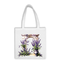 Bavlnená taška - Kvety 4